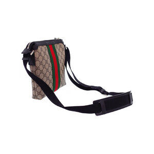 Gucci Supreme Shoulder GG Line Flat Sherry Bag Messenger